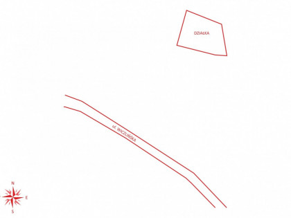 Działka Gdynia Chwarzno-Wiczlino ul. Wiczlińska