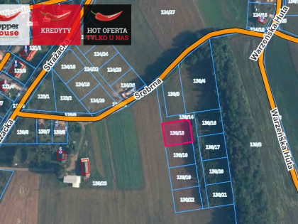 Działka Rębiska ul. Srebrna