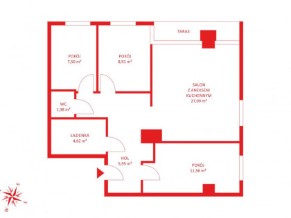 Mieszkanie Gdańsk Piecki-Migowo rynek pierwotny ul. Franciszka Rakoczego