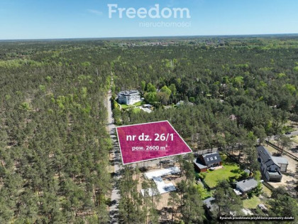Działka 2600 m² | Prestiżowa lokalizacja | Las