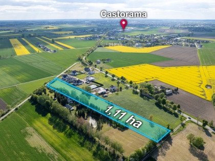 Działka | Sprzedaż | 1,11 ha | Elżbiecin
