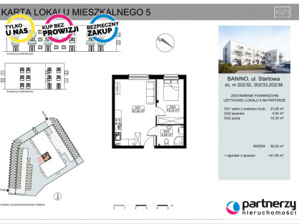 Mieszkanie Banino rynek pierwotny ul. Startowa