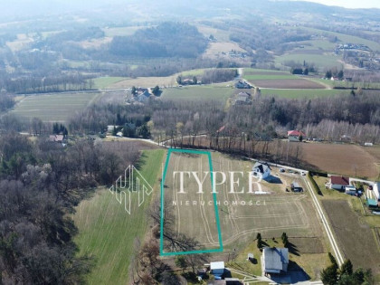 Działka budowlana 34 ary w Bistuszowej