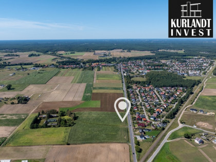 Działka Śliwice 998 m² przy asfalcie