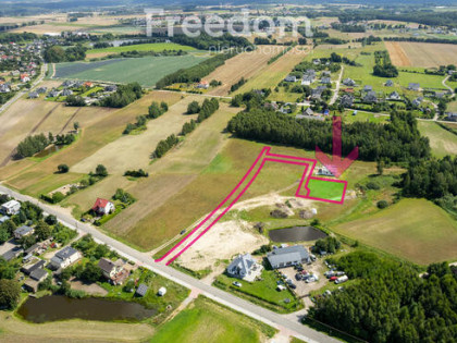 Działka budowlana, 1005m2, Przyjaźń