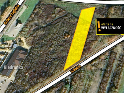 Działka Chęciny ul. Szkolna