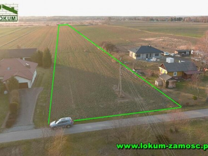 Działka rolno-budowlana o pow. 1,43 ha położona w Deszkowice