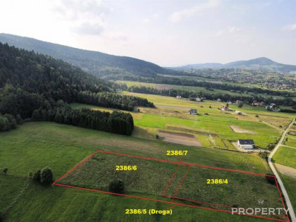 Działka usługowa Ptaszkowa gm. Grybów