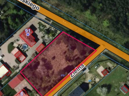 Działka Lutomiersk ul. Kilińskiego