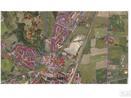 Działka budowlana Olsztynek ul. Malinowa, miejscowy plan MU
