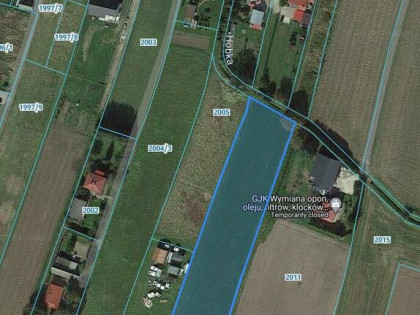 Działka budowlana 9,5 a (ul. Budziwojska) Rzeszów