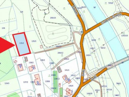Na sprzedaż działka budowlana – Jasło, Gądki (nr 135/2)