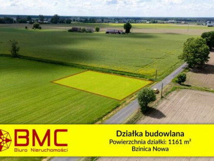 Działka budowlana Bzinica Nowa gm. Dobrodzień, Klonowa