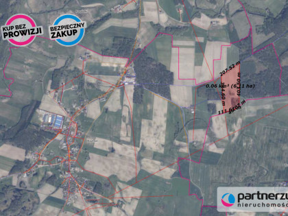 Działka Koźmin ul.  