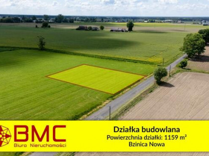 Działka budowlana Bzinica Nowa gm. Dobrodzień, Klonowa