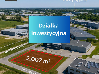 Działka Gdańsk Kokoszki ul. Geodetów