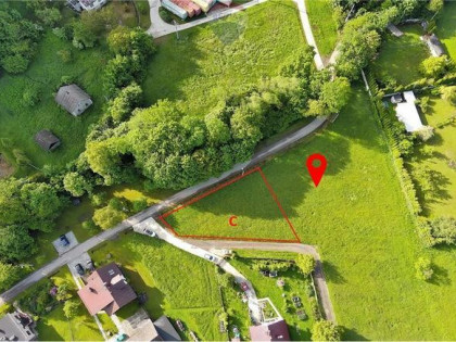 Widokowa działka oznaczona symbolem "C"