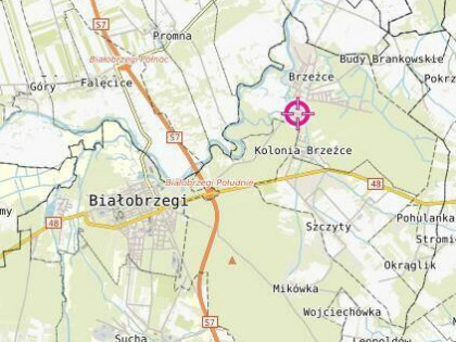 Syndyk sprzeda działki Brzeźce gm. Białobrzegi