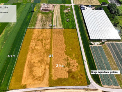 Inwestycyjna perełka - 2ha usługowo-produkcyjne !