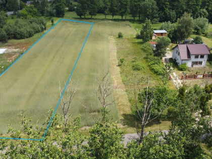 Działka budowlana w Wysokim Kole gm. Gniewoszów.