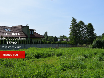 Działka budowlana 6.8a - Jasionka