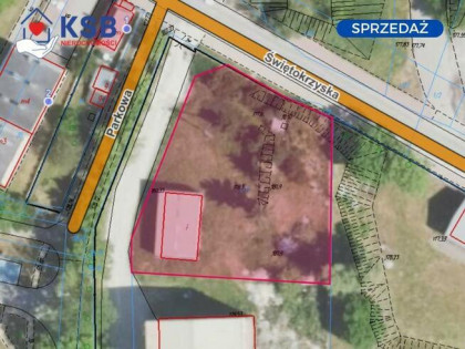 Działka przemysłowa - Ul. Świętokrzyska - 1763m2
