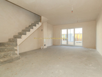 Bliźniak z ogrodem blisko Pruszcza Gdańskiego