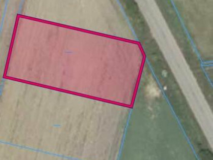 Działka budowlana o powierzchni 1094 m2 cena 68 000 zł