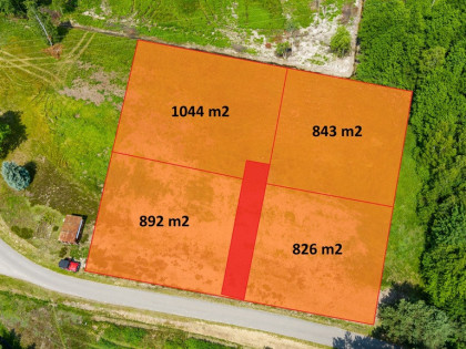 Działka budowlana 9 arów – Pogórska Wola