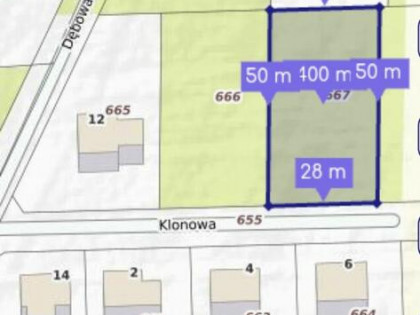Działka budowlana nr.667 Dygowo