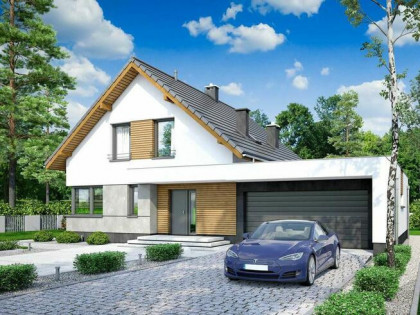 Sprzedam dom w stanie surowym z działką 1500m