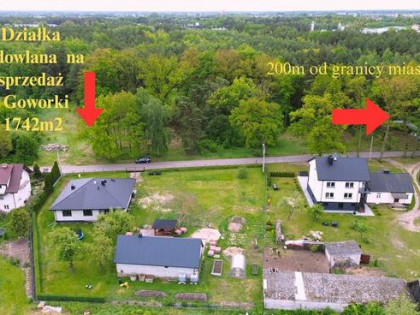 Działka budowlana bardzo blisko Ostrołęki. Goworki gm.Rzekuń