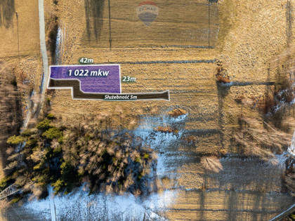 Wysoka, Działka budowlana