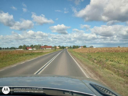 Działka budowlana usługi Gołymin Osiek Pułtusk trasa Ciechan