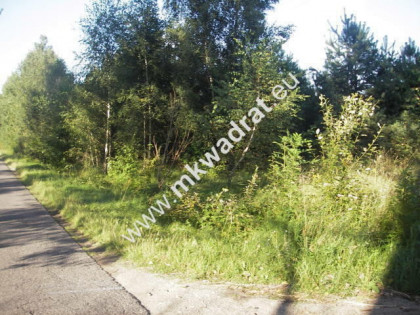 Działka przy drodze gminnej