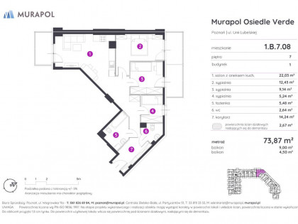 Mieszkanie Poznań Żegrze rynek pierwotny ul. Wagrowska Poznań