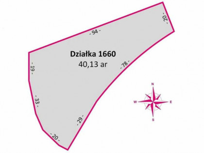 Działka budowlana 40 ar Rzeszów