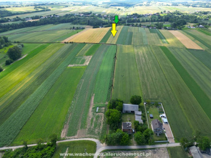 Na sprzedaż działka w Orłowie gmina Słomniki - www.wachowicz.nieruchomosci.pl