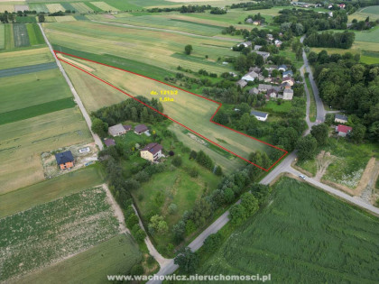 Na sprzedaż działka w Pogwizdowie gmina Charsznica - www.wachowicz.nieruchomosci.pl