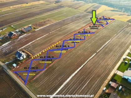 Działka budowlana w Miechowie - www.wachowicz.nieruchomosci.pl