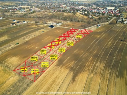 Na sprzedaż Działki budowlane w Miechowie - www.wachowicz.nieruchomosci.pl