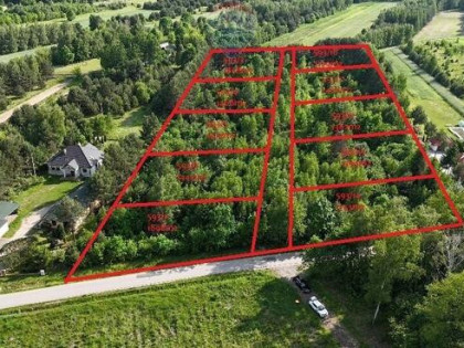 Działka budowlana ok.1400 m2 -Wałsnów gm. Orońsko