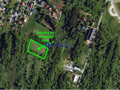 Działka Rzeszów gm. miasto Rzeszów Przybyszówka II, Bracka