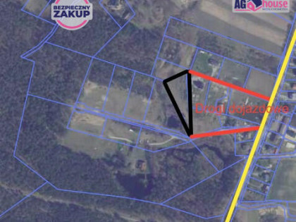 Działka budowlana Nowy Dwór Wejherowski gm. Wejherowo, Letniskowa