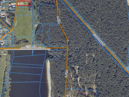 Działka z własnym stawem, rekreacyjna - Gołuchów