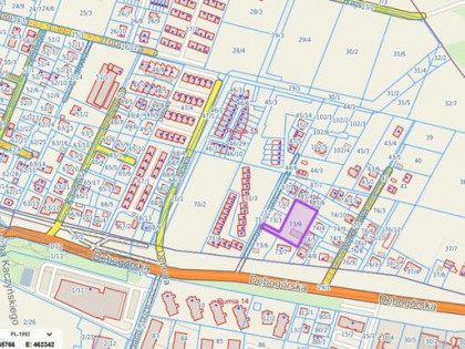 Duża działka inwestycyjna z domem - Stara Rumia