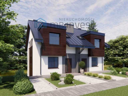 Nowy dom położony zaciszu