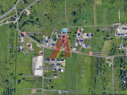 Działka Kraków Podgórze, Kliny ul. Trockiego