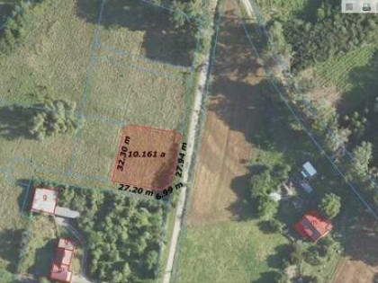 Osolin, działka budowlana o pow. 1000 m2