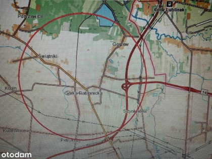 Teren inwestycyjny - węzeł Lublinek